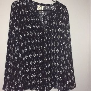 Pattern long sleeve